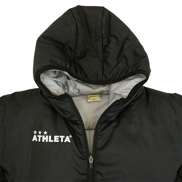 アスレタATHLETA中綿ウォームジャケット25f04165Nサッカーフットサル防寒防風ブレーカージャケットメンズ