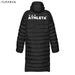 アスレタATHLETAジュニア中綿ベンチコート25f04167NJサッカーフットサル防寒ロングコート子供用