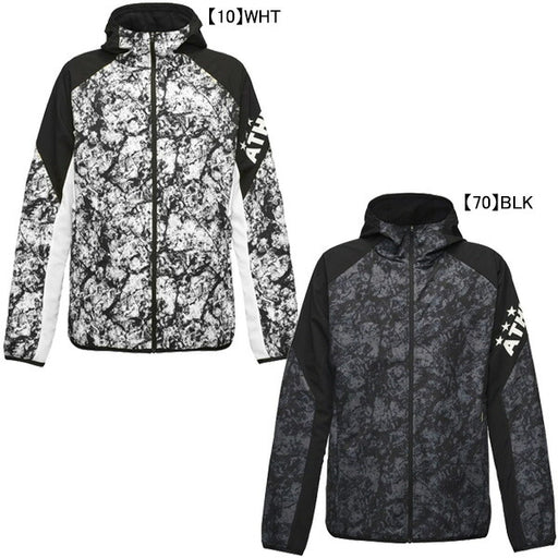 アスレタATHLETAジュニアストレッチトレーニングJK04168Jサッカーフットサルジャケットフードジップ練習着子供用