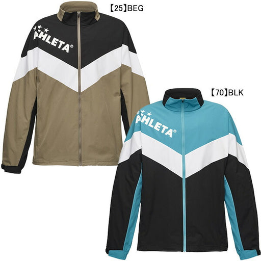 アスレタATHLETAカラーブロックTRジャケット04171サッカーフットサルウインドブレーカージップメンズ