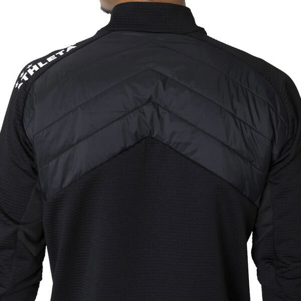 アスレタATHLETAグリッド起毛パディングTRジャケット04175サッカーフットサルジャージ防寒メンズ