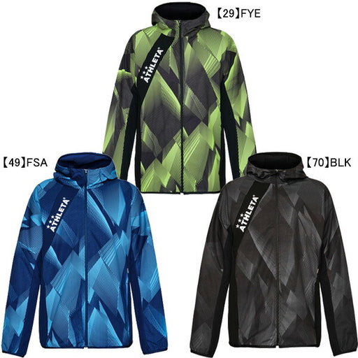 アスレタATHLETAジュニアJrストレッチトレーニングJK26s04181Jサッカーフットサルジャケットパーカー練習着子供用