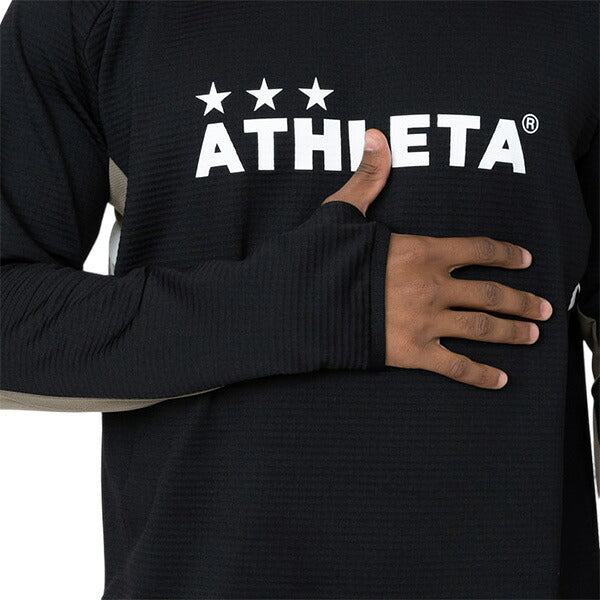 【上下セット】アスレタATHLETAグリッド起毛TRシャツパンツ上下04187-04189サッカーフットサルトレーニングシャツスウェットパンツメンズ