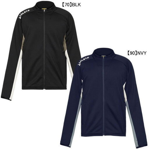 アスレタATHLETAグリッド起毛TRジャケット04188サッカーフットサルトレーニングジャケットメンズ