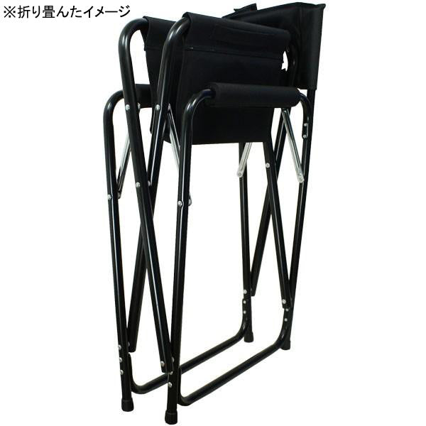 【ショップ限定エントリーでさらに+9倍】アスレタATHLETAディレクターチェア05210サッカーフットサル折り畳み椅子観戦ブラック