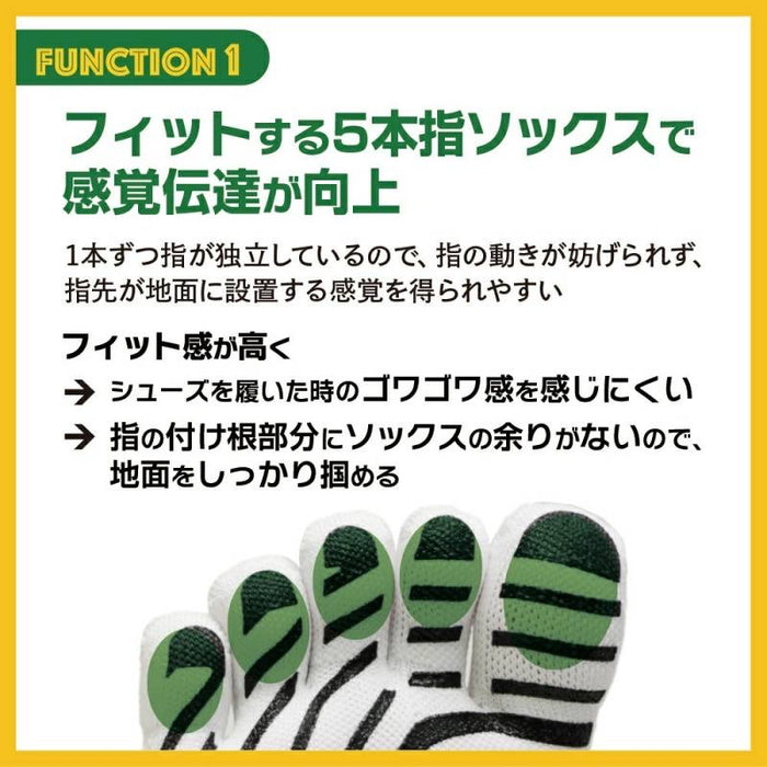 【ショップ限定エントリーでさらに+9倍】【ネコポス送料無料】アスレタATHLETA五本指グリップソックス05260サッカーフットサルストッキング靴下滑り止めジョギングランニング