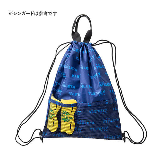 【ショップ限定エントリーでさらに+9倍】【ネコポス対応可】アスレタATHLETAランドリーバッグジムサック手提げ05270サッカーフットサルマルチバッグナップザックメッシュポケット付き2way