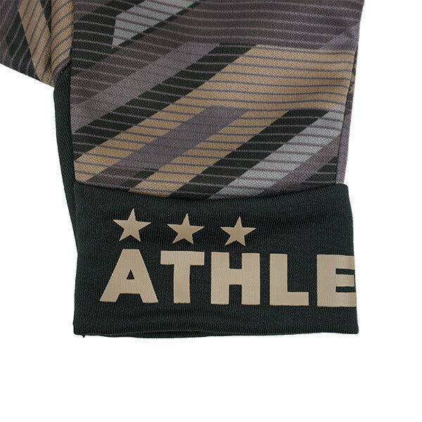 【ネコポス送料無料】アスレタATHLETAフィールドウォームグローブ3ｆ05310サッカーフットサル防寒防風手袋スマホ対応大人用