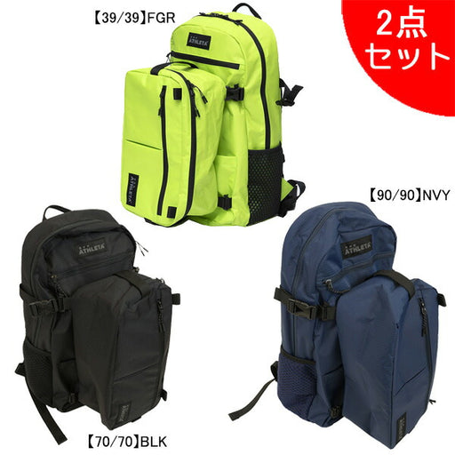 【2点セット】アスレタATHLETAバックパック2WAYシューズバッグ2点セット05334-05335サッカーフットサルリュックサックシューズケース練習通学