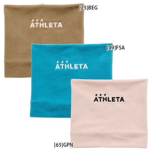 【ネコポス送料無料】アスレタATHLETAネックウォーマー05341サッカーフットサル防寒練習スポーツ観戦日常使い大人用