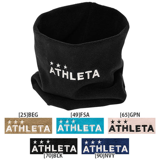 【ネコポス送料無料】アスレタATHLETAジュニアネックウォーマー05341Jサッカーフットサルスポーツ防寒練習日常使い子供用
