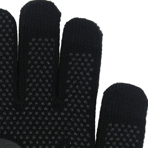 【ネコポス対応可】アスレタATHLETAフィールドニットグローブ手袋05342サッカーフットサル滑り止め付きスマホ対応大人用