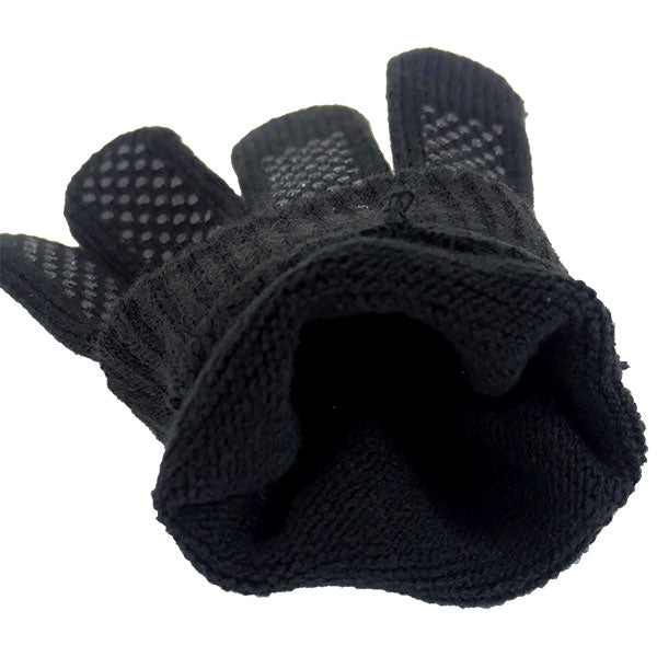 【ネコポス対応可】アスレタATHLETAジュニアフィールドニットグローブ手袋05342Jサッカーフットサル滑り止め付きスマホ対応通学子供用