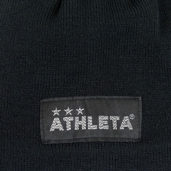 【ネコポス送料無料】アスレタATHLETAジュニアニットキャップ05344Jサッカーフットサル防寒練習スポーツ観戦日常使い子供用