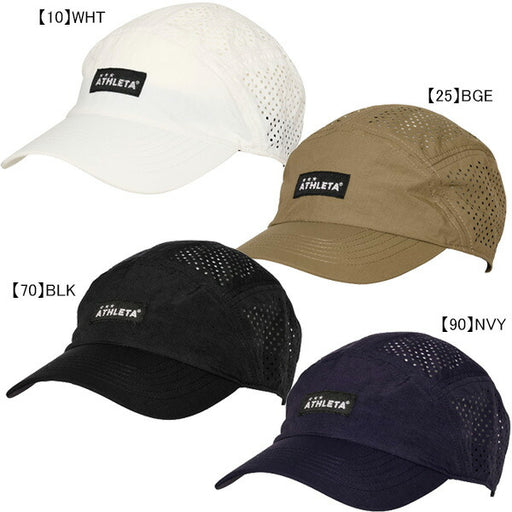 【ネコポス送料無料】アスレタATHLETAドットメッシュキャップ26s05347サッカーフットサル帽子57-59cm大人用