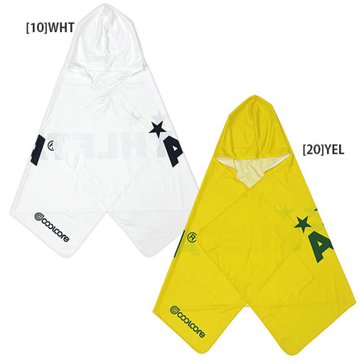 アスレタATHLETAcoolcore冷感ポンチョ05358サッカーフットサルスポーツクールダウン熱中症予防UVカット