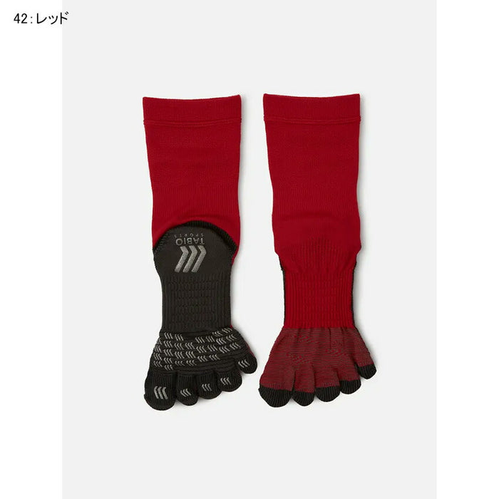 タビオサッカーソックス5本指ソックスtabiosportsフットボールSMLフットサルショートグリップ靴下