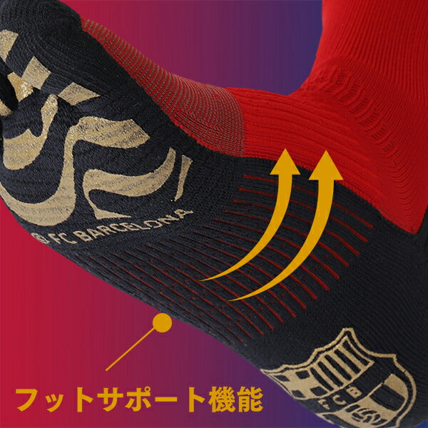【ネコポス送料無料】タビオTabioFCBarcelonaFootBall5本指ソックス072140035サッカーフットサルグリップストッキング靴下バルセロナコラボ