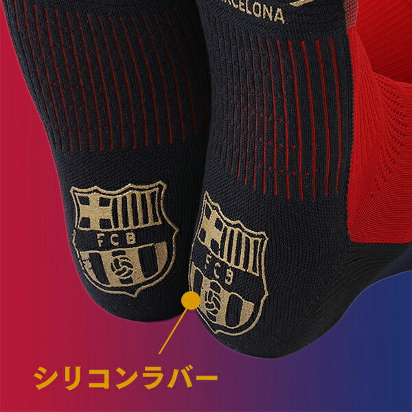 【ネコポス送料無料】タビオTabioFCBarcelonaFootBall5本指ソックス072140035サッカーフットサルグリップストッキング靴下バルセロナコラボ