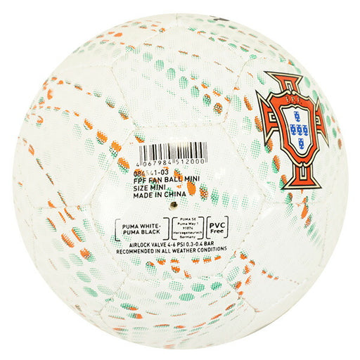 【ショップ限定エントリーでさらに+9倍】ポルトガル代表FPFファンボールMINI084541-03サッカーミニボールプーマホワイトプーマPUMA