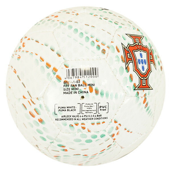 【ショップ限定エントリーでさらに+9倍】ポルトガル代表FPFファンボールMINI084541-03サッカーミニボールプーマホワイトプーマPUMA