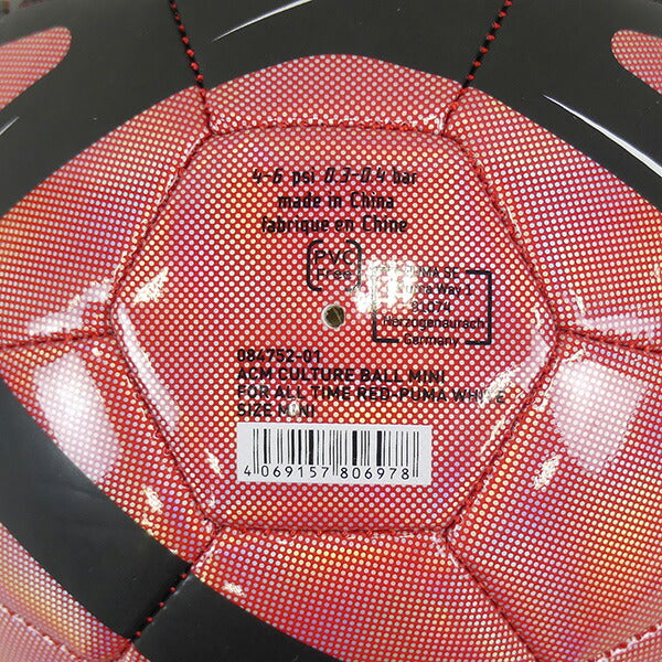 【ショップ限定エントリーでさらに+9倍】ACミランACMCULTUREボールMINI084752-01サッカーミニボールレッドプーマPUMA