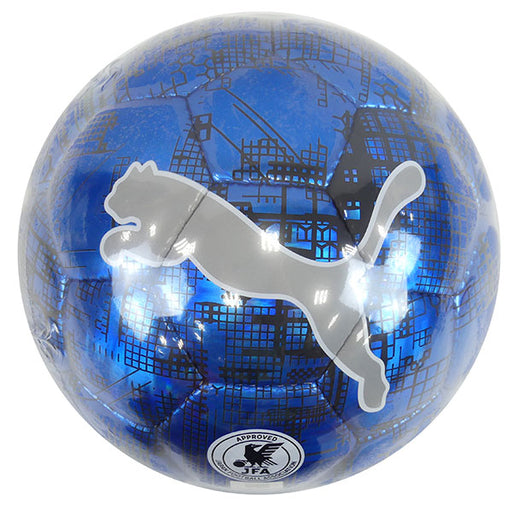 【ショップ限定エントリーでさらに+9倍】【送料無料】プーマPUMAグラフィックボールHSサッカーボール084952-01サッカー3号球4号球5号球ブルー