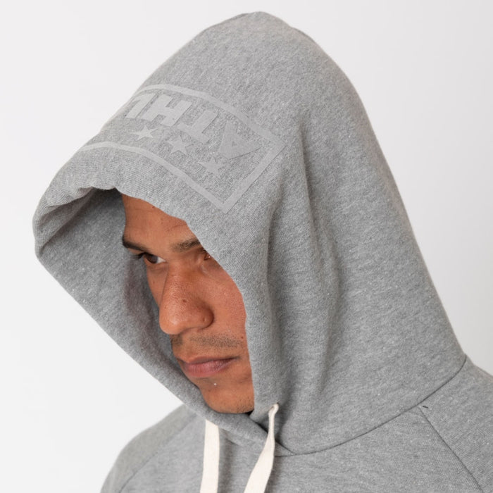 アスレタATHLETAスポーツウェアロングスリーブTシャツ長袖UPCYCLESweatHoodieアップサイクルスウェットパーカーメンズ大人フットサル移動着09020