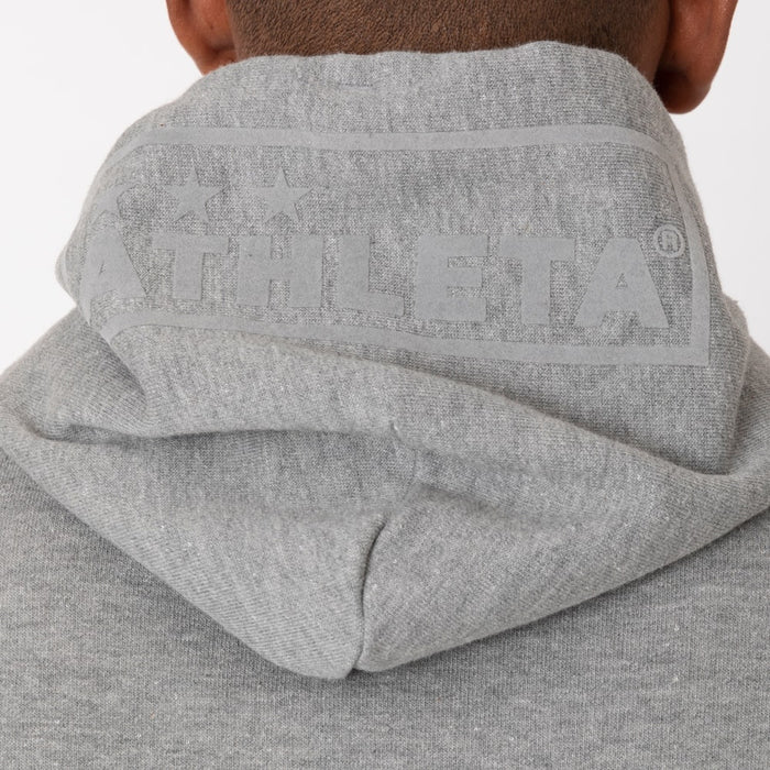 アスレタATHLETAスポーツウェアロングスリーブTシャツ長袖UPCYCLESweatHoodieアップサイクルスウェットパーカーメンズ大人フットサル移動着09020