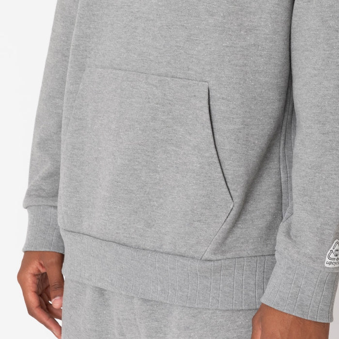 アスレタATHLETAスポーツウェアロングスリーブTシャツ長袖UPCYCLESweatHoodieアップサイクルスウェットパーカーメンズ大人フットサル移動着09020