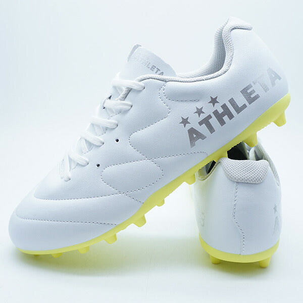 【ショップ限定エントリーでさらに+9倍】ジェネMGアスレタATHLETA10022J-10ホワイトジュニアサッカースパイク