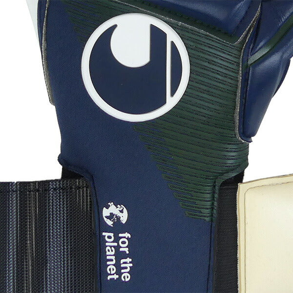 【ショップ限定エントリーでさらに+9倍】ウールシュポルトuhlsportパワーラインアブソルートグリップハーフネガティブアース1011307-02サッカーキーパーグローブGKグローブネイビー