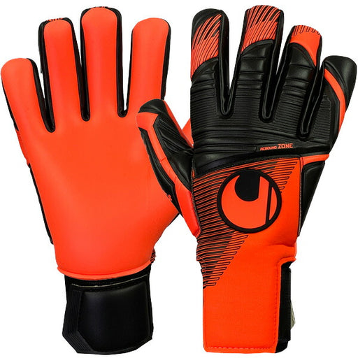 ウールシュポルトuhlsportメニャンアブソルートグリップハーフネガティブ101130902-20サッカーキーパーグローブGKグローブゴールキーパーレッド