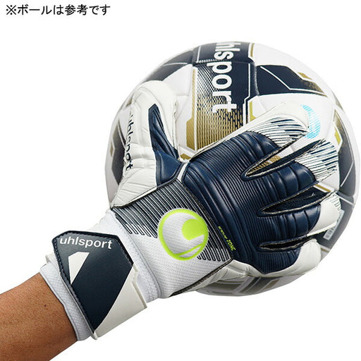ウールシュポルトuhlsportホライズンソフトプロ1011311-02サッカーキーパーグローブGKグローブゴールキーパーホワイト×ネイビー