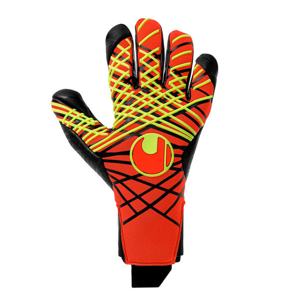 ウールシュポルトuhlsportファイアエディションウルトラグリップハーフネガティブ101132801-20サッカーキーパーグローブGKグローブ