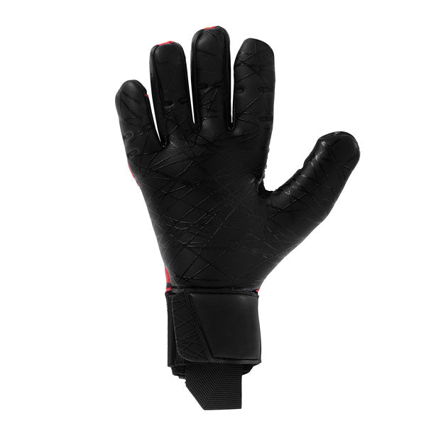 ウールシュポルトuhlsportファイアエディションウルトラグリップハーフネガティブ101132801-20サッカーキーパーグローブGKグローブ