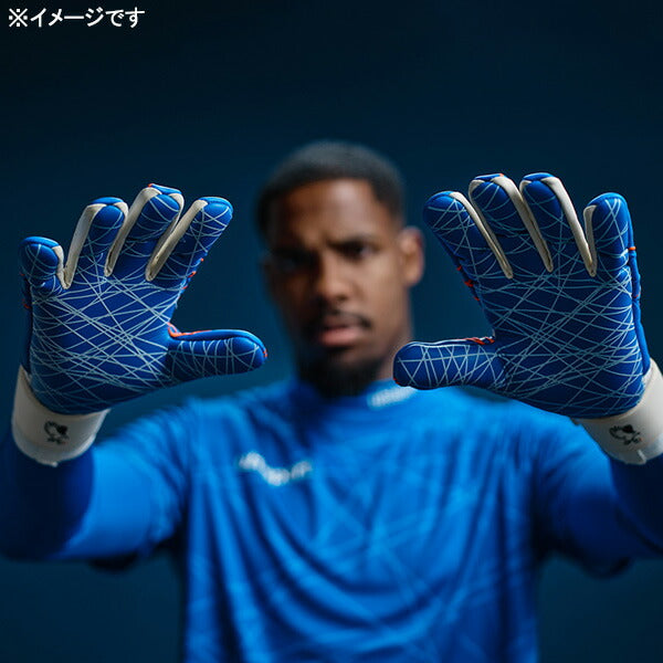 ウールシュポルトuhlsportプレディクションウルトラグリップハーフネガティブメニャン101132812-01サッカーキーパーグローブGKグローブホワイト