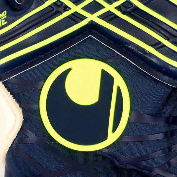 ウールシュポルトuhlsportプレディクションアブソルートグリップスキンカット1011332-01サッカーキーパーグローブGKグローブネイビー