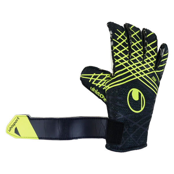 【ショップ限定エントリーでさらに+9倍】【送料無料】ウールシュポルトuhlsportプレディクションスターターソフト1011338-01サッカーキーパーグローブGKグローブネイビー