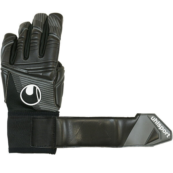 【ショップ限定エントリーでさらに+9倍】ウールシュポルトuhlsportコンフォートアブソルートグリップハーフネガティブ1011349-01サッカーキーパーグローブGKグローブゴールキーパーブラック