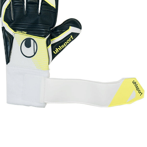 【ショップ限定エントリーでさらに+9倍】ウールシュポルトuhlsportソフトアドバンスド1011355-01サッカーキーパーグローブGKグローブゴールキーパーホワイトフローイエローブラック