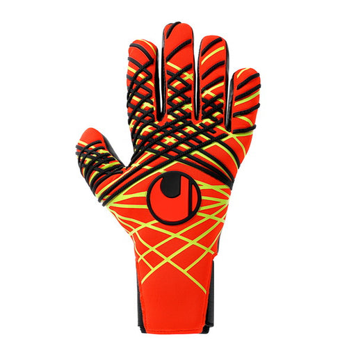 ウールシュポルトuhlsportファイアエディションアブソルートグリップハーフネガティブフィット101135601-20サッカーキーパーグローブGKグローブレッド