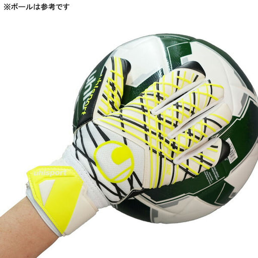 【ショップ限定エントリーでさらに+9倍】ウールシュポルトuhlsportアブソルートグリップハーフネガティブプロジュニア1011366-01サッカーキーパーグローブGKグローブゴールキーパーホワイト子供用