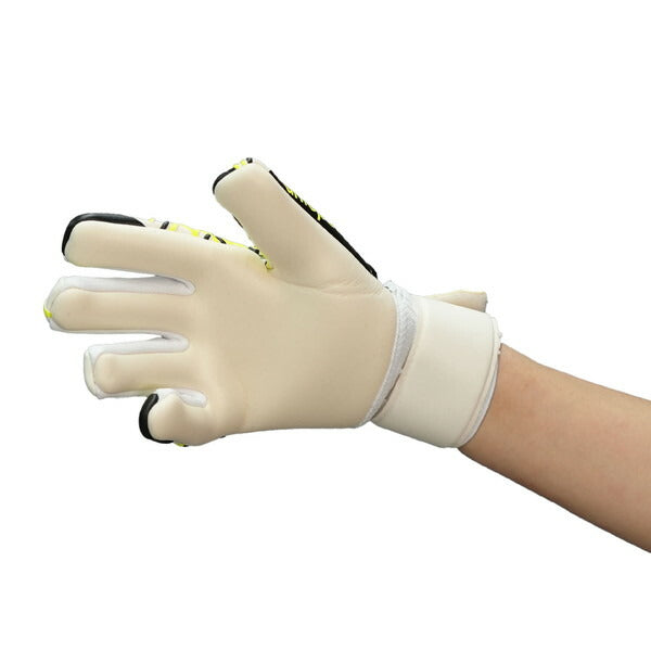 【ショップ限定エントリーでさらに+9倍】ウールシュポルトuhlsportアブソルートグリップハーフネガティブプロジュニア1011366-01サッカーキーパーグローブGKグローブゴールキーパーホワイト子供用