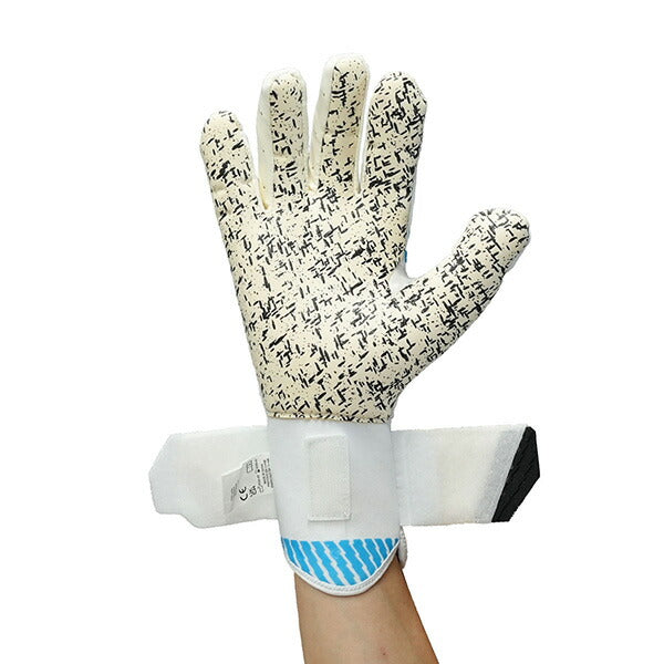 ウールシュポルトuhlsportサイバーテックスーパーグリップ+ハーフネガティブ1011375-01サッカーキーパーグローブGKグローブゴールキーパーホワイト