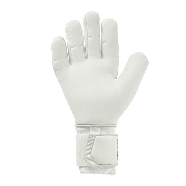 【ショップ限定エントリーでさらに+9倍】ウールシュポルトuhlsportサイバーテックアブソルートグリップスキンカット1011377-01サッカーキーパーグローブGKグローブゴールキーパーホワイト