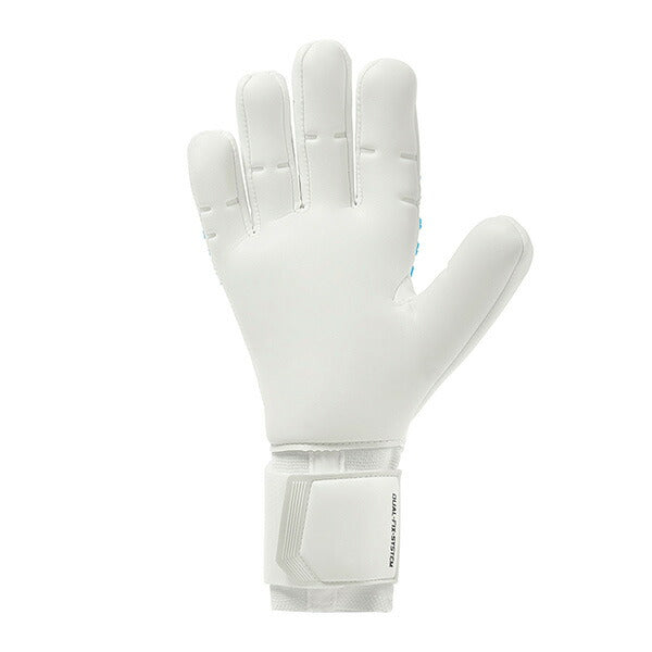 ウールシュポルトuhlsportサイバーテックアブソルートグリップハーフネガティブフィット1011378-01サッカーキーパーグローブGKグローブホワイト