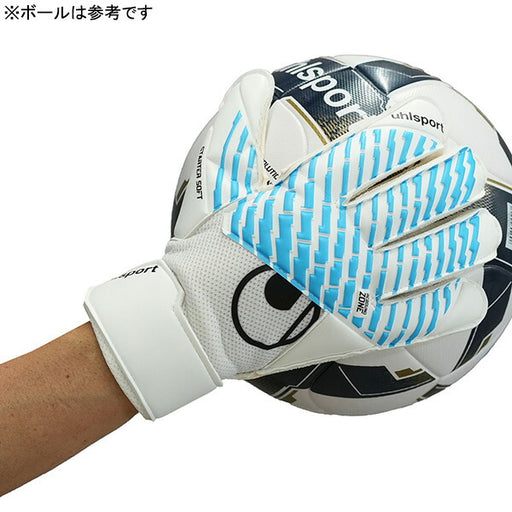 【送料無料】ウールシュポルトuhlsportサイバーテックスターターソフト1011384-01サッカーキーパーグローブGKグローブゴールキーパーホワイト