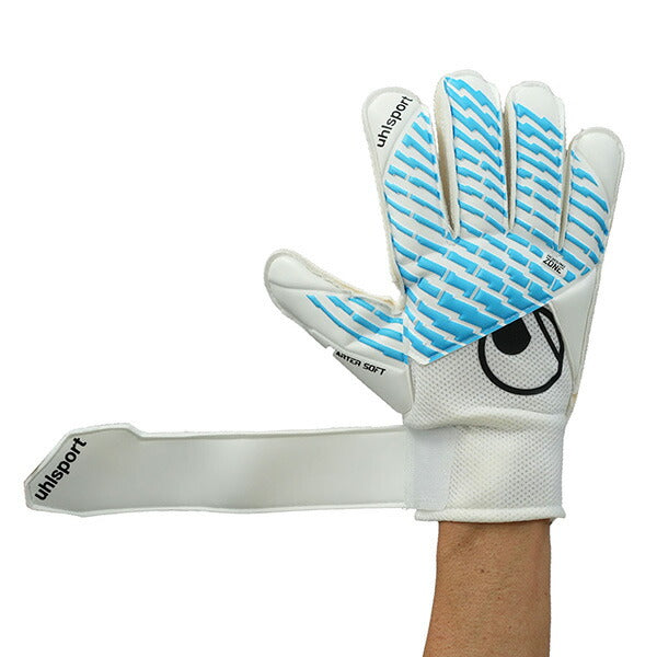 【送料無料】ウールシュポルトuhlsportサイバーテックスターターソフト1011384-01サッカーキーパーグローブGKグローブゴールキーパーホワイト