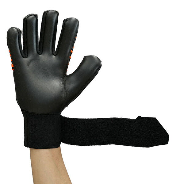 【ショップ限定エントリーでさらに+9倍】ウールシュポルトuhlsportスーパーレジストハーフネガティブ1011388-01サッカーキーパーグローブGKグローブゴールキーパーブラック